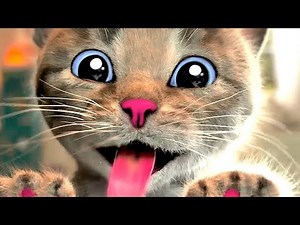 Animated Kitten Little Cat Adventure ⭐ Play Fun Pet Care 😺Preschool Educational Games for kids #1273