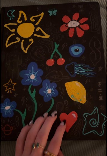 Sketch book flip through ! #asmr #sketchbook