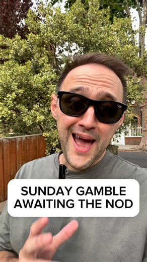 🚨 SUNDAY GAMBLE AWAITING THE NOD FROM CONNECTIONS! THREE IN A ROW ALREADY!