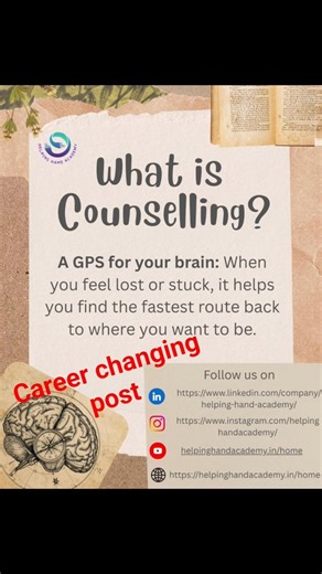 Counselling #careerguidance #academiccounselling #lifechanging #education #helpinghandacademy