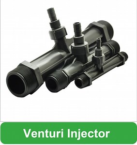 [Hot Item] 2" Liquid Venturi Injector Fertilizer Injector with Suction for Water Drip Irrigation Treatment