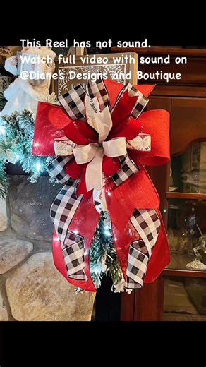55K views · 377 reactions | Transform your holiday decor with this easy 5-ribbon bow tutorial! You'll be amazed how simple it is to create this festive masterpiece. Perfect for wreaths, trees & gifts!  #DIYChristmas #HolidayDIY #BowMaking #ChristmasCrafts #EasyDIY #CraftyChristmas #HandmadeDecor #FestiveVibes | Diane's Designs & Boutique | Facebook