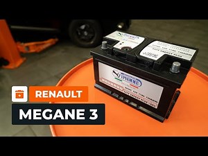 How to change the car battery on the RENAULT MEGANE 3 [AUTODOC TUTORIAL]
