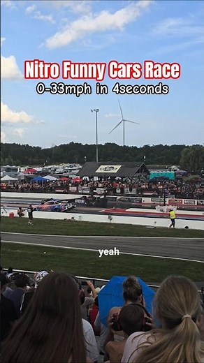This is why we go to drag races #nhra #dragracing #funnycar #nitro #toronto #motorsports