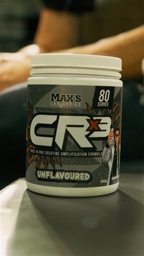 MAX'S Protein on Instagram: "You’ve tried creatine, but have you had 𝙁𝙇𝘼𝙑𝙊𝙐𝙍𝙀𝘿 creatine? 🔥 Max’s CRx3 delivers a delicious tri-creatine blend that you’ll actually look forward to every day!⁠ ⁠ Packed with Creatine Monohydrate, Tri-Creatine Malate, and Creatine Anhydrous, CRx3 is scientifically crafted to bring you peak bioavailability and serious results 💪⁠ ⁠ Don’t miss out—click the link in our bio and level up with CRx3! 🛒⁠ ⁠ #teammaxs #maxsprotein #maxslabseries #trainhard #intens