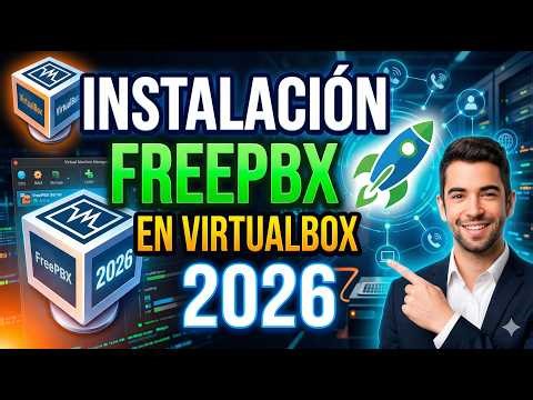 Como Descargar e Instalar FreePBX en Virtualbox | Guía Paso a Paso 2026