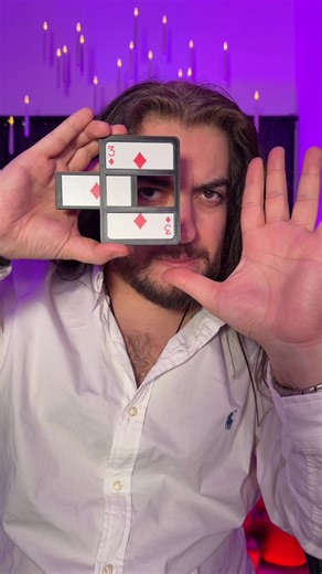 ASMR Magic: Card Split and Restored