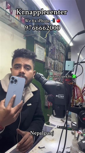 iPhone 13 Pro Max White Screen Fix by KRN Apple Center