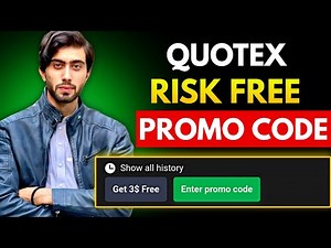 How to Get Risk Free Promo code in Quotex | Get Free 3$🚀