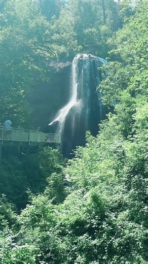 Beautiful Waterfall at Smith Falls Park in Valentine