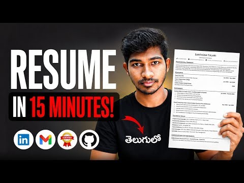 Build an ATS-Friendly Resume in 15 Minutes 🔥 (2026 Ultimate Guide) 