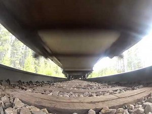 GoPro On Train Tracks!!!