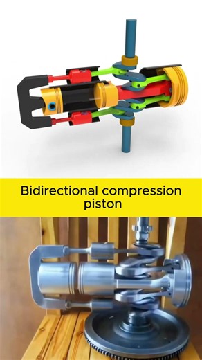 Double the Power! How Bidirectional Pistons Work ⚙️