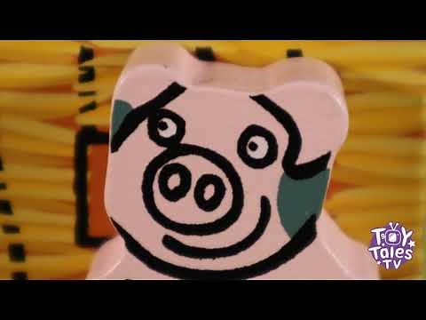 The Three Little Pigs | Fairy Tales and Bedtime Stories | Toys