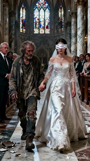 SU PADRE LA CASÓ CON UN MENDIGO PORQUE NACIÓ CIEGA — Y ESTO FUE LO QUE PASÓ. Mi papá me tomó de la mano, la derecha, y me la puso en una mano áspera, fría, de alguien que había dormido en la calle mil veces. Yo no podía ver a mi esposo. Nunca lo había hecho. Nací ciega. Para mi familia, yo era una carga, una "defectuosa". Recuerdo sus palabras en el pasillo, casi un susurro, pero un cuchillo: "Es lo mejor que vas a conseguir, hija. Un mendigo. Al menos él no te va a juzgar, ¿no?" Me quedé helada