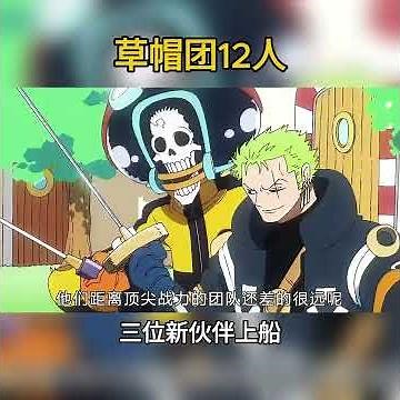 原來草帽團最終夥伴是12個！大和與洛基全都會上船 #海賊王