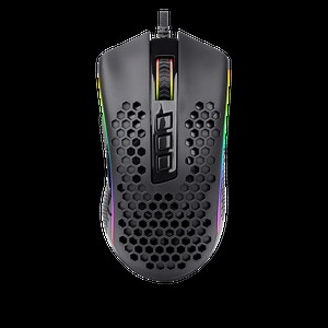 Redragon STORM M808 Lightweight RGB Gaming Mouse | 85g Ultralight Honeycomb Shell
