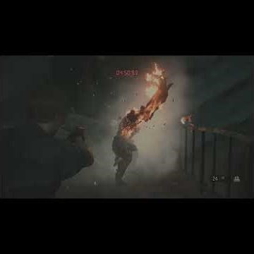 ending MR.X with pistol #residentevil2remake #horrorgaming #hindi