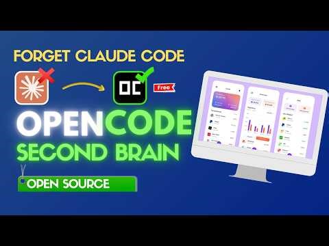 OpenCode Second Brain: The OpenCode Setup Makes It 100x Smarter and Powerful