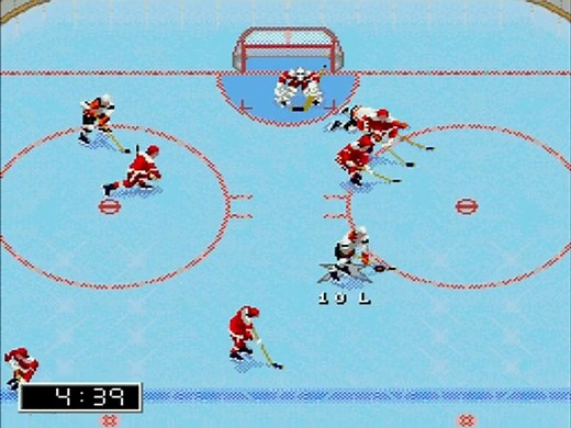 NHL 98 online multiplayer - megadrive
