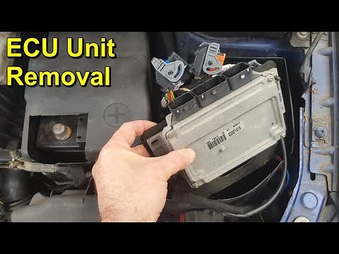 Removing and Refitting the ECU Unit from a Peugeot 307