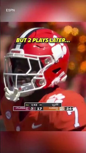 The memories of this Clemson vs FSU game 🔥