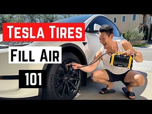 I Made My Wife Put Air in my Tesla Tires (Quick Tip)
