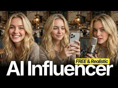 How to Make a FREE Realistic AI Talking Avatar with Lip-Sync + Hand Movements