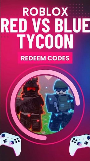 Red vs Blue Tycoon Redeem Codes | Red vs Blue Tycoon Codes #redvsbluetycoon #robloxcodes