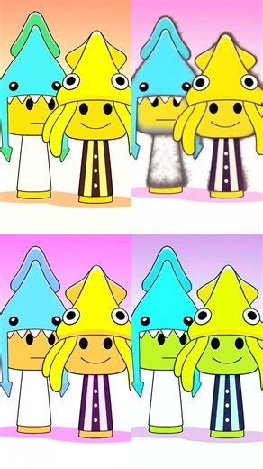 Sprunki OC Squid Kid meets Kraken Kid #sprunki #incredibox