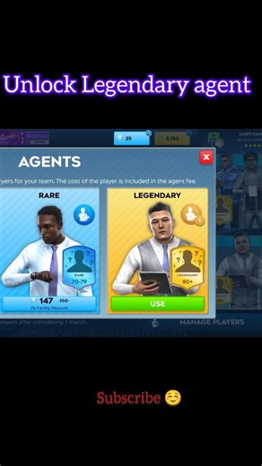 Legendary agent unlock DLS/How to unlock agent Drama league soccer ⚽#fifa #dls2026 #dls