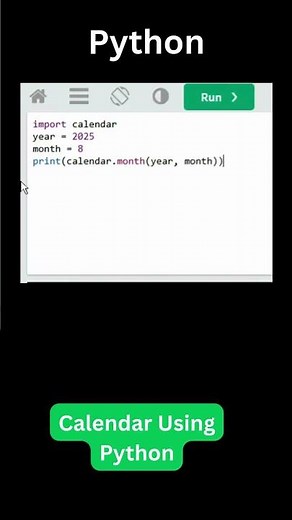 Python Calendar Program Explained | Python Tutorial