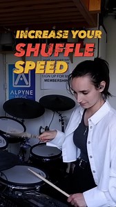 Dramatically increase the speed of your shuffles by using this hi-hat technique 💪 #drumstagram #drumsdaily #drumsdrumsdrums #drumbeat #drummergirl | Love To Learn Drums
