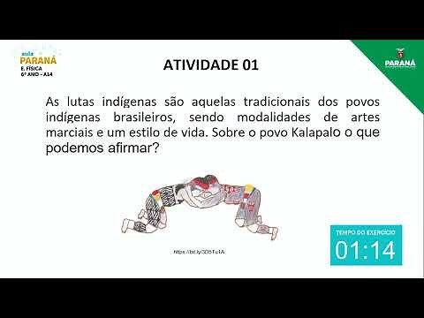 2022 | 6º Ano | Educação Física | Aula 14 - Lutas Indigenas: Ikindene e Marajoara