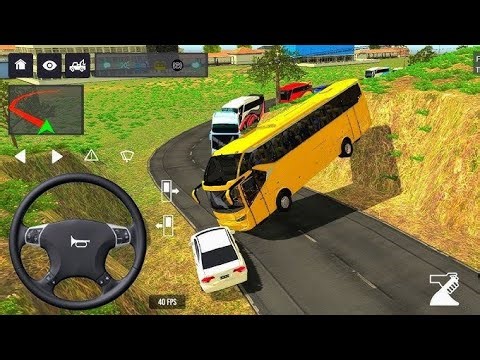 euro coach bus simulator 😱🚌 || new coach bus simulator part-17 Android gameplay