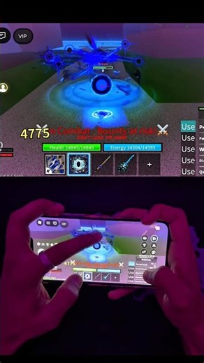 BEST MIDNIGHT BLADE COMBO! #bloxfruits #pvp #roblox #combo