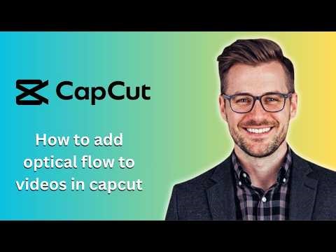 How to add optical flow to videos in capcut (Latest Update)