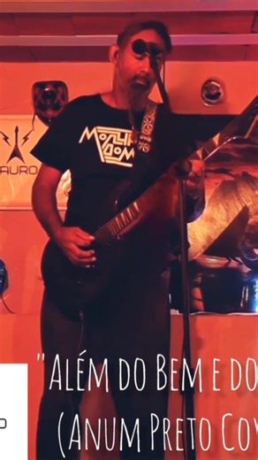 Mauro Eugenio - "Além do Bem e do Mal" (Anum Preto Cover, Intro) - Assistam o video completo!