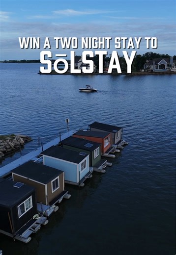 For Day 4 of our 12 Days of Giveaways, we teamed up with @solstaylodging to give away a two-night weekday stay AND two round trip Miller Ferry Tickets! Located in Sandusky, SōLSTAY is a unique lodging concept featuring a village of houseboats! In addition to sleeping on the water, you also have access to amenities like a hot tub and sauna! We stayed here earlier this year and absolutely loved it! We are giving one of your the chance to win a 2 night weekday stay in one of the Traditional Lux Hou