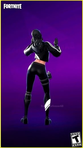 Fortnite Haute Couture Emote Shadow Ruby Skin Thicc 🍑😜😍