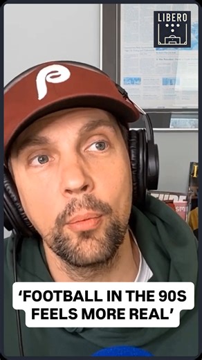 One of the reasons why football in the 1990s feels so appealing to us now is because it had a simplicity and authenticity, and you did not need to be an expert in accountancy to understand it. Rory explains on Friday’s Libero. #football #premierleague #90s #90skids #90saesthetic #90svintage | Libero
