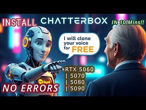CHATTERBOX TTS Installation Guide Windows | FREE Unlimited AI Voice Cloning | No Errors | RTX 5090
