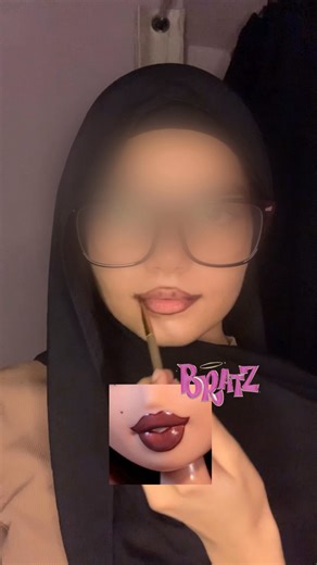 M A R Y A M | Bratz lips 👄 [trending,bratz doll,bratz doll lip combo,lip combo,lip combo tutorial,beauty hacks,lip contour] #explorepage #explore... | Instagram