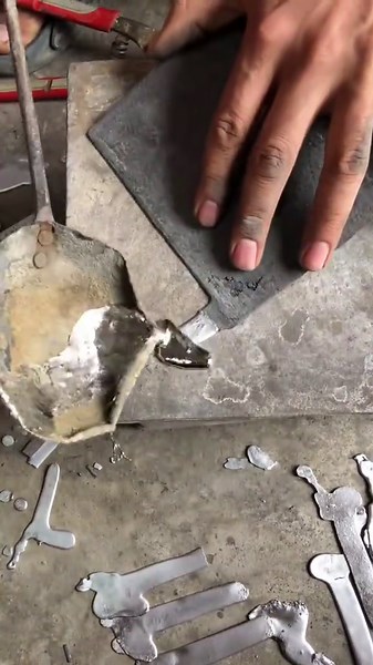 Damage battery plate repair #battery #repairshop