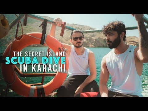 The secret DIVING spot of Karachi | Ukhano | vlog