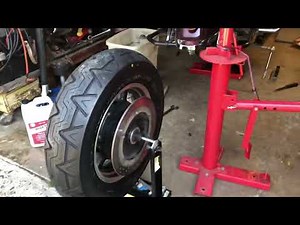 Royal Star Venture￼ Rear wheel maintenence