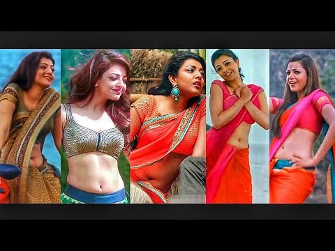 Kajal Agarwal Hot Saree Show - Part 3