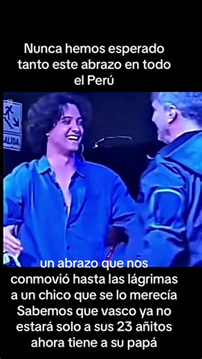 El emotivo abrazo de Vasco y Guillermo Dávila