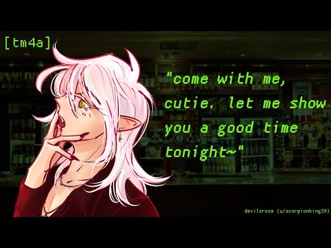 [M4A] [TM4A] Meeting a Vampire Bartender [Strangers to Lovers] [Spicy] [Comfort] [ASMR]