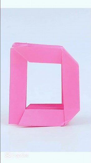 Origami Letter D Tutorial | Easy Paper Craft Alphabet ✂️ #shorts